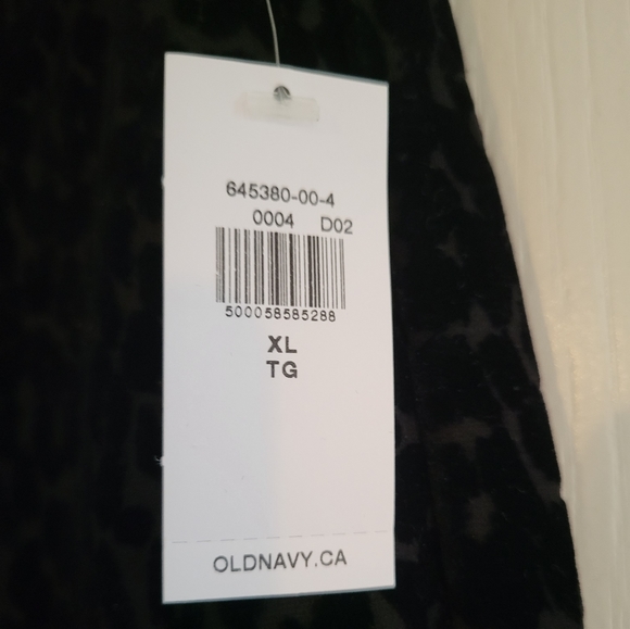 Old Navy stevie XL pull on velvet leopard pant. - Picture 3 of 4